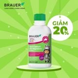  Thực phẩm bảo vệ sức khỏe Brauer Baby & Kids Liquid Calcium with Magnesium & Zinc 500mL(Date 10.2025) 