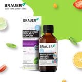  Thực phẩm bảo vệ sức khỏe BRAUER BABY & CHILD IMMUNITY SUPPORT 100ML 
