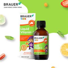  Thực phẩm bảo vệ sức khỏe BRAUER KIDS LIQUID VITAMIN C 