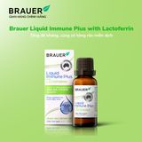  Siro BRAUER Lactoferrin - Hỗ trợ Tăng đề kháng từ sữa non (23ml) 