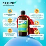  Thực phẩm bảo vệ sức khỏe  Brauer Kids Liquid Multivitamin with Iron 