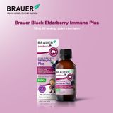  Siro BRAUER BLACK ELDERBERRY IMMUNE PLUS-Tăng đề kháng, giảm cảm lạnh(100ml) 