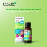  Siro BRAUER Liquid Multivitamin for Infants - Vitamin Tổng Hợp cho trẻ sơ sinh (45ml) 