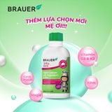  Siro BRAUER Calcium with Magnesium & ZinC - Hỗn hợp Vitamin Canxi, Magie và Kẽm cho trẻ từ 1 tuổi (500ml) 