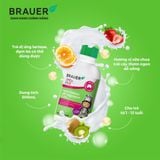  Thực phẩm bảo vệ sức khỏe Brauer Baby & Kids Liquid Calcium with Magnesium & Zinc 500mL(Date 10.2025) 