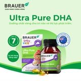  Thực phẩm bảo vệ sức khỏe BRAUER BABY & KIDS ULTRA  PURE DHA 