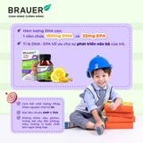  Thực phẩm bảo vệ sức khỏe BRAUER BABY & KIDS ULTRA  PURE DHA 