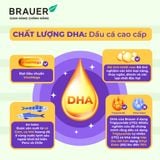  Thực phẩm bảo vệ sức khỏe BRAUER BABY & KIDS ULTRA  PURE DHA 