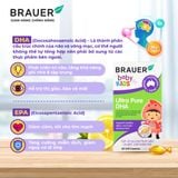  Thực phẩm bảo vệ sức khỏe BRAUER BABY & KIDS ULTRA  PURE DHA 