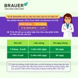  Thực phẩm bảo vệ sức khỏe BRAUER BABY & KIDS ULTRA  PURE DHA 