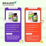  Thực phẩm bảo vệ sức khỏe BRAUER BABY & KIDS ULTRA  PURE DHA 