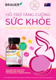  Thực phẩm bảo vệ sức khỏe: Brauer Ultra Pure DHA For Pregnancy & Breastfeeding 