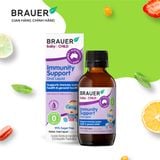  Thực phẩm bảo vệ sức khỏe BRAUER BABY & CHILD IMMUNITY SUPPORT 100ML 