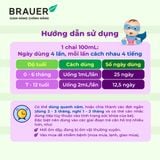  Thực phẩm bảo vệ sức khỏe BRAUER BABY & CHILD IMMUNITY SUPPORT 100ML 