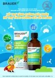  Thực phẩm bảo vệ sức khỏe  Brauer Kids Liquid Multivitamin with Iron 
