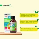  Siro BRAUER Kids Liquid Multivitamin for Toddlers- Vitamin Tổng Hợp cho trẻ từ 1-3 tuổi (100ml) 