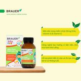  Vitamin BRAUER Baby & Kids Ultra Pure Cod Liver Oil with DHA - Bổ sung DHA tinh khiết cho trẻ từ 1 tuổi (90 viên nang) 