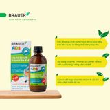  Siro BRAUER Growth Support for Kids - Hỗ trợ Phát triển Chiều Cao cho trẻ từ 1 tuổi (200ml) 