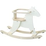  Ngựa bập bênh bằng gỗ với ghế ngồi an toàn cho bé 