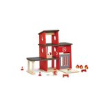  Trạm cứu hỏa bằng gỗ với các phụ kiện 