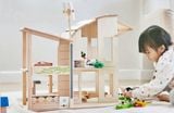  Nhà búp bê bằng gỗ với đồ nội thất 