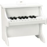 Đàn piano màu trắng bằng gỗ có điểm số 