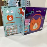  Bộ Thủ Công Trẻ Tự Làm Thú Bông CAT BAG 