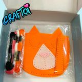  Bộ Thủ Công Trẻ Tự Làm Thú Bông CAT BAG 