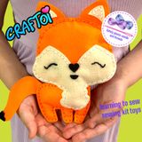  Bộ Thủ Công Trẻ Tự Làm Thú Bông FOX FOXY 