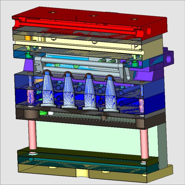  Khuôn sản xuất núm tập nhai silicone cho bé theo yêu cầu 
