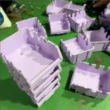  Khuôn sản xuất thùng nuôi cua sạch bằng nhựa theo yêu cầu 