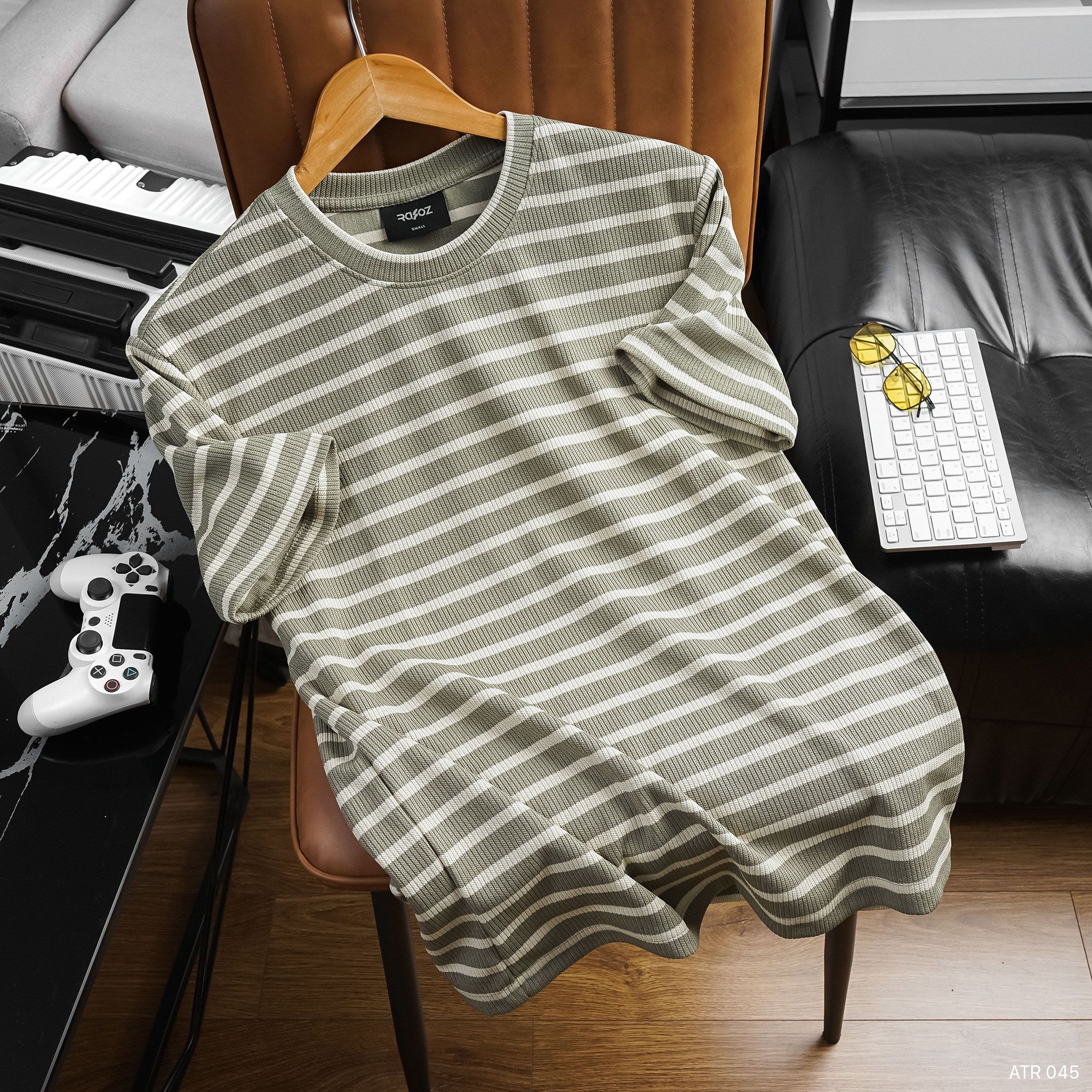  Áo thun RAFOZ basic striped - 045 