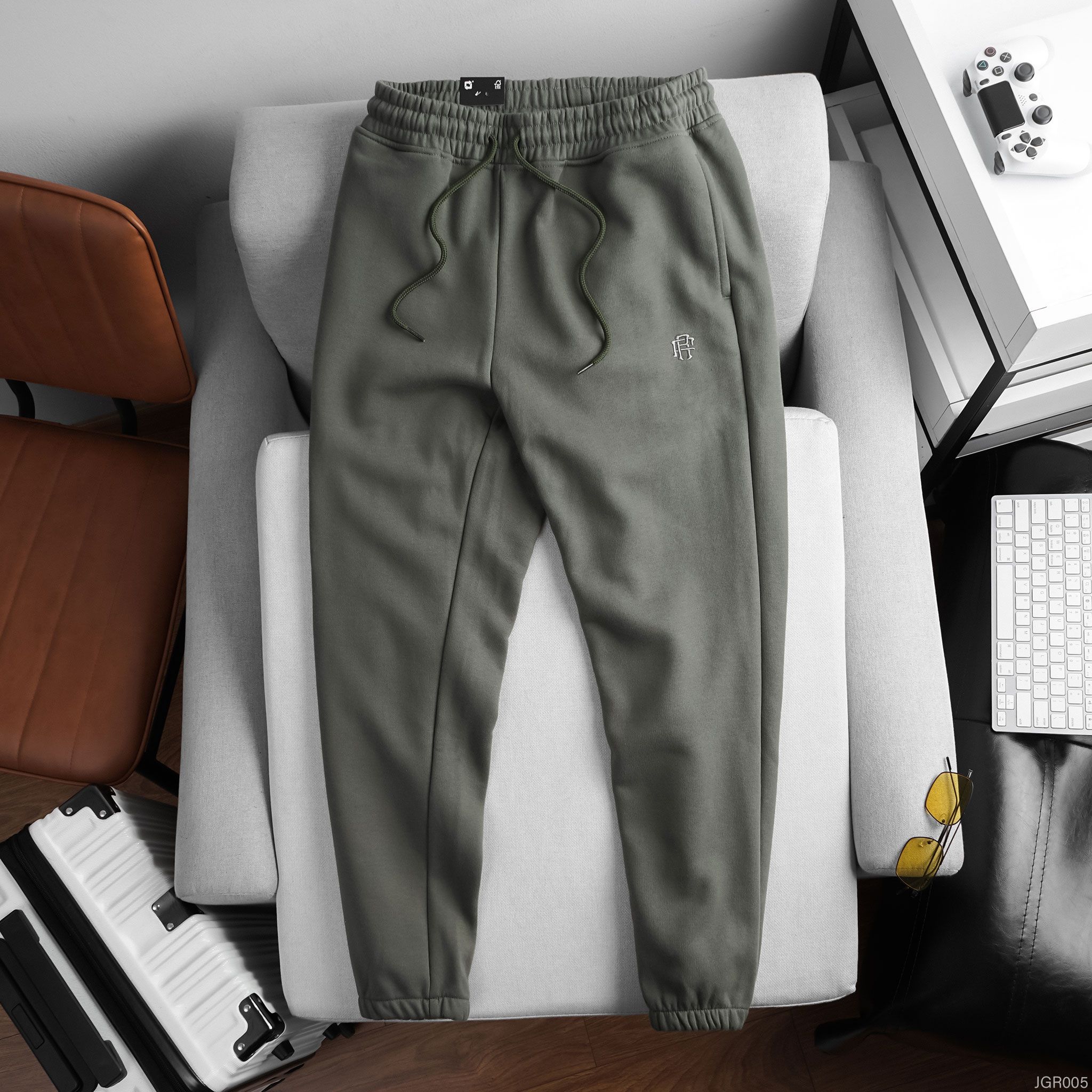  Quần jogger nỉ RAFOZ with logo - 005 