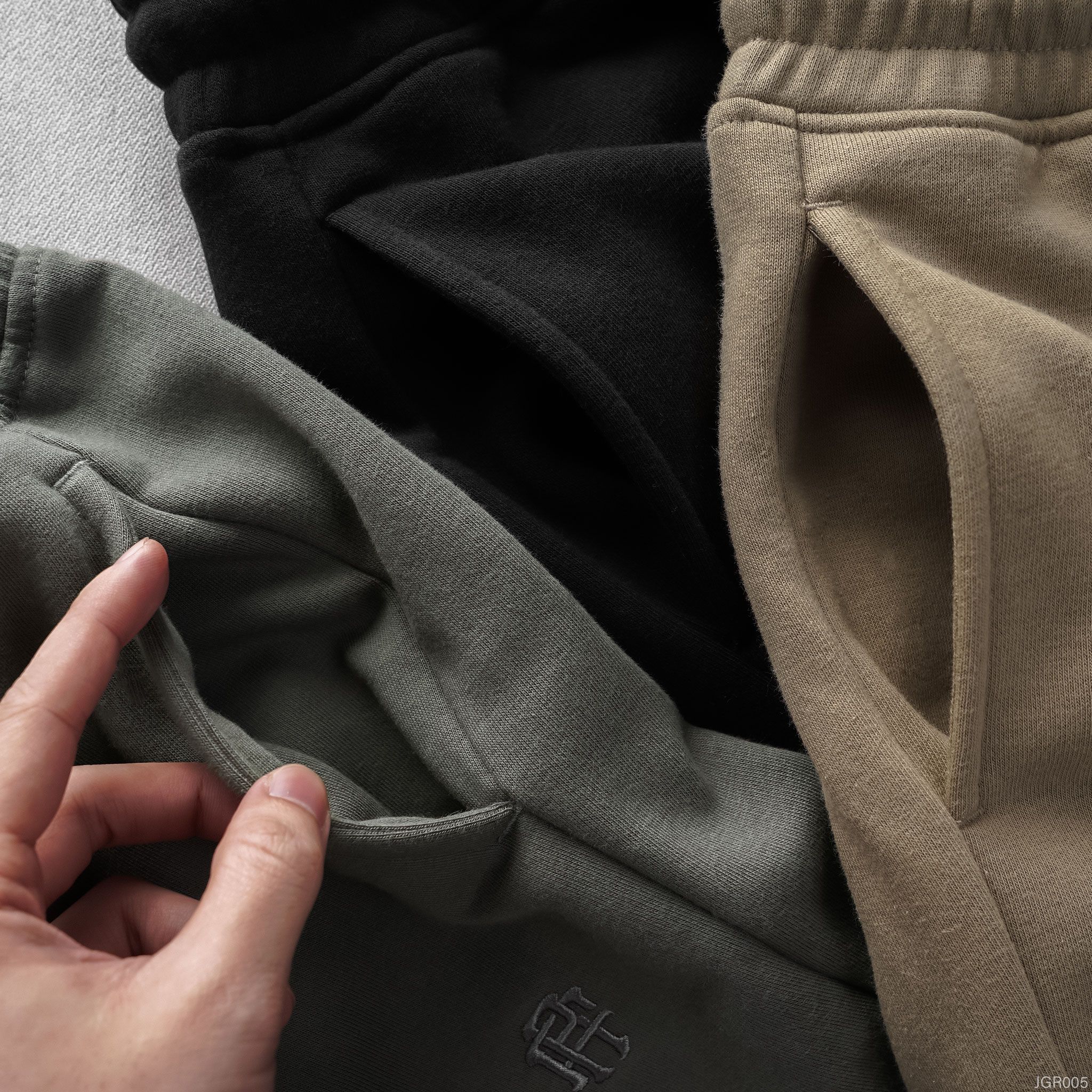  Quần jogger nỉ RAFOZ with logo - 005 