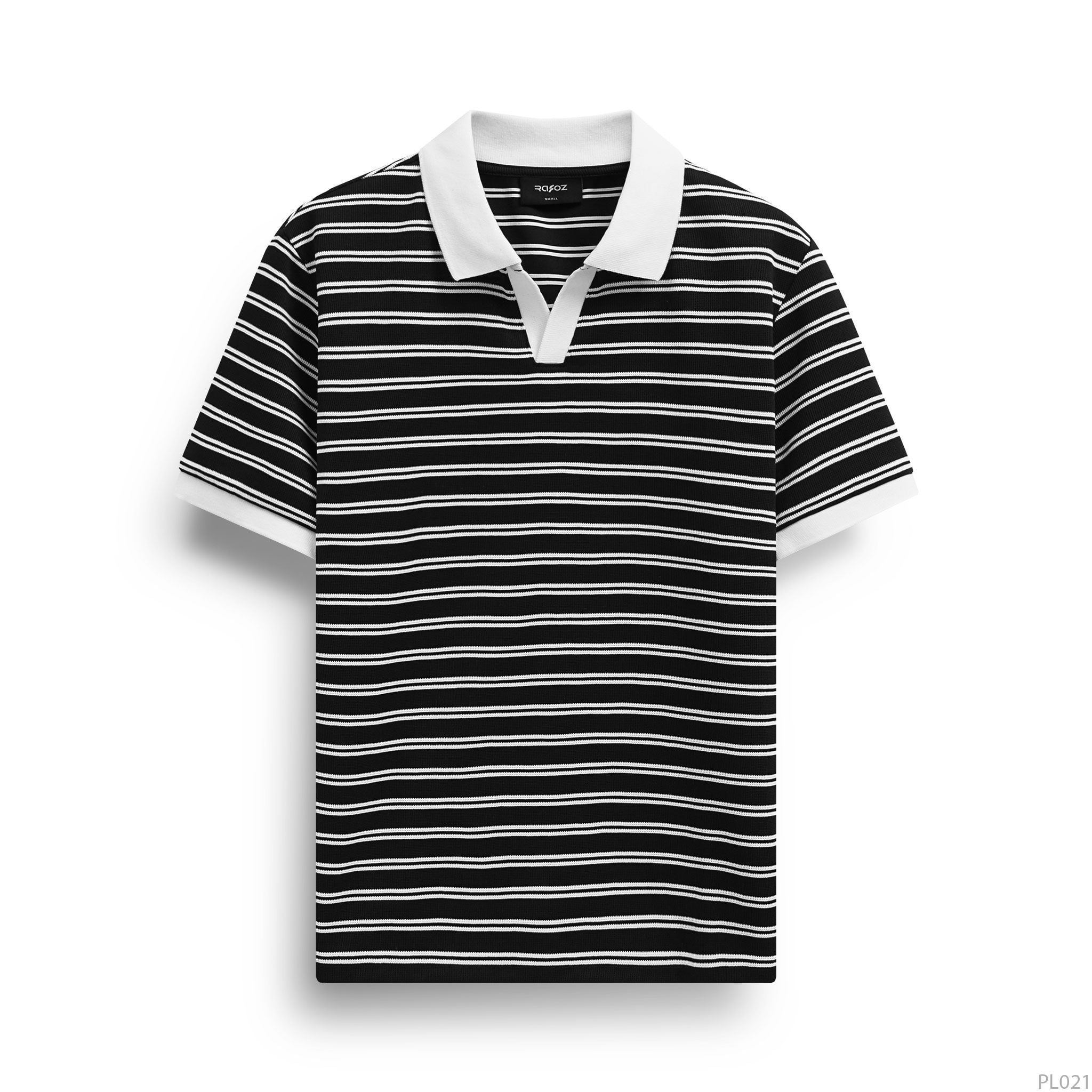  Áo polo cổ V RAFOZ kẻ ngang - 021 