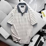  Áo polo cổ V RAFOZ kẻ ngang - 021 