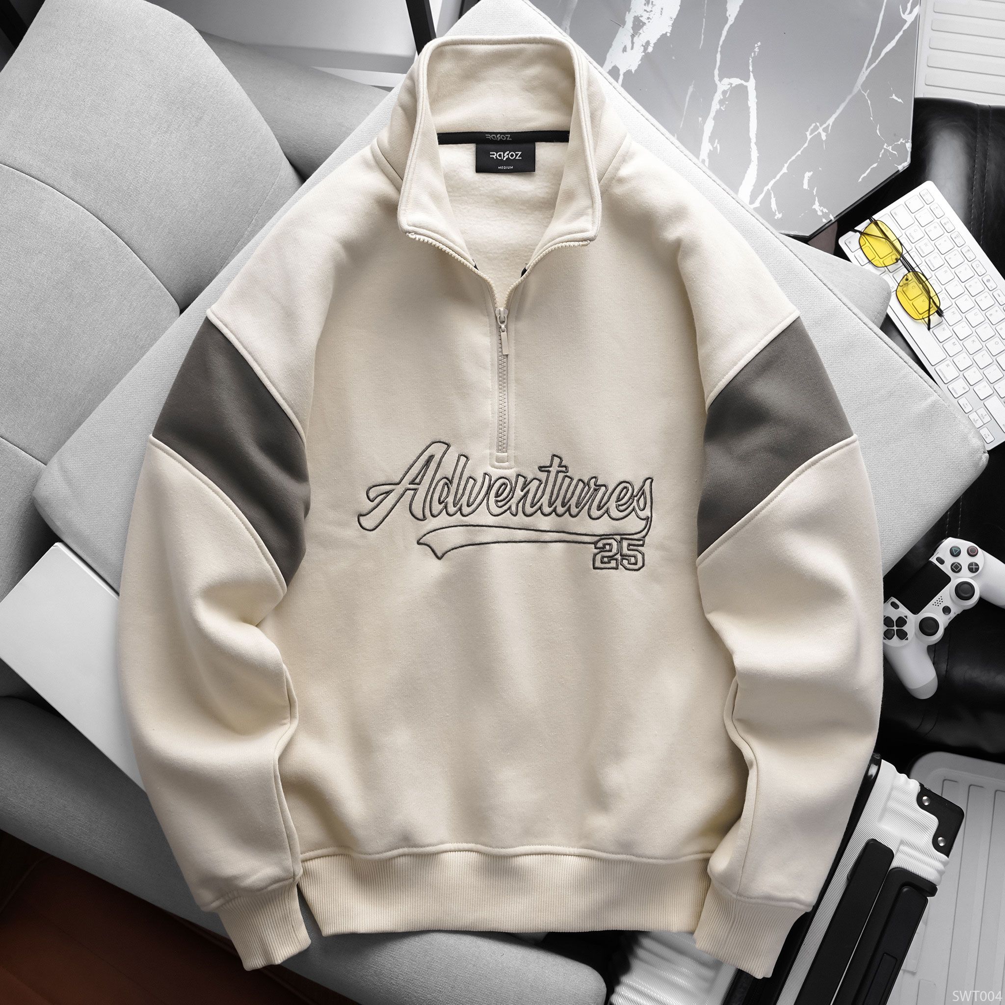  Áo sweater half zip RAFOZ - 004 