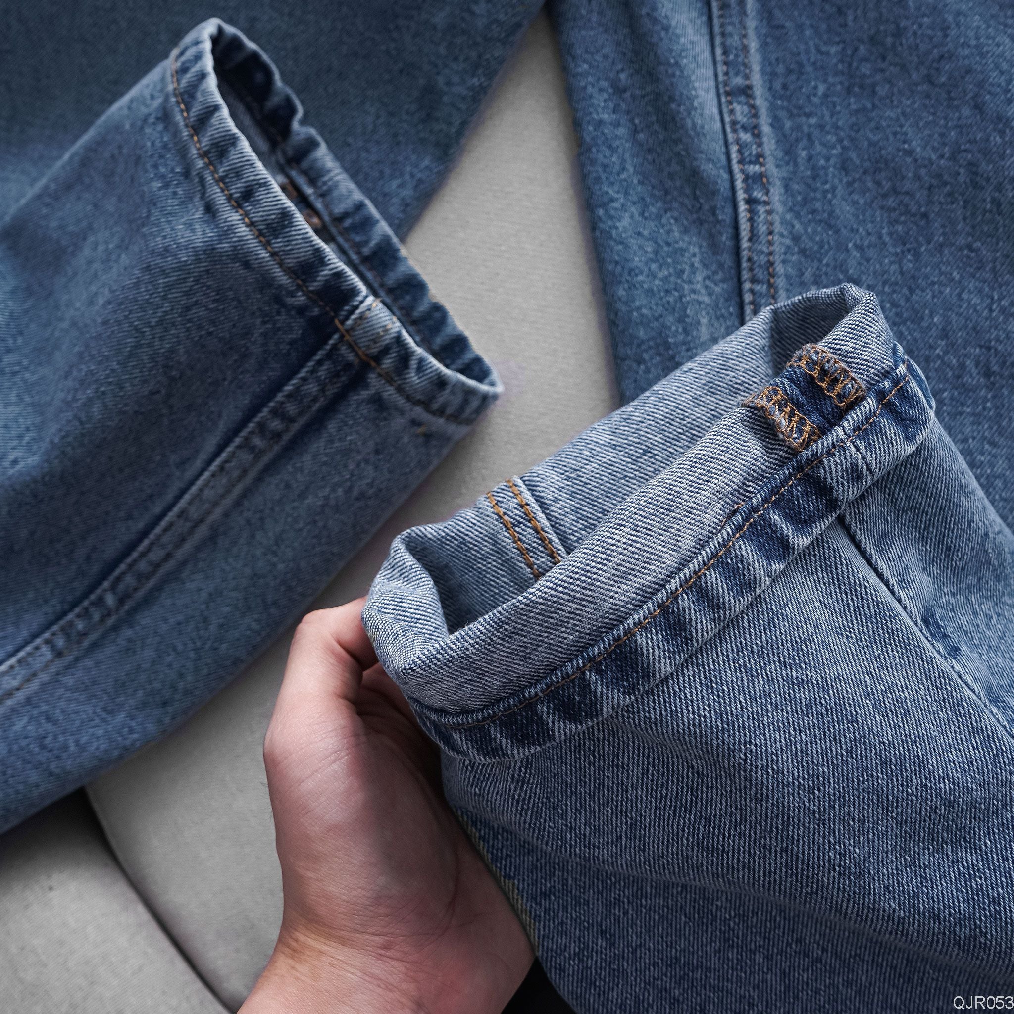  Quần jean relaxed RAFOZ Xanh nhạt - 053 