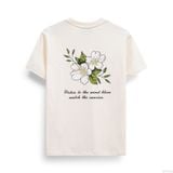  Áo thun RAFOZ Cream Floral - 044 