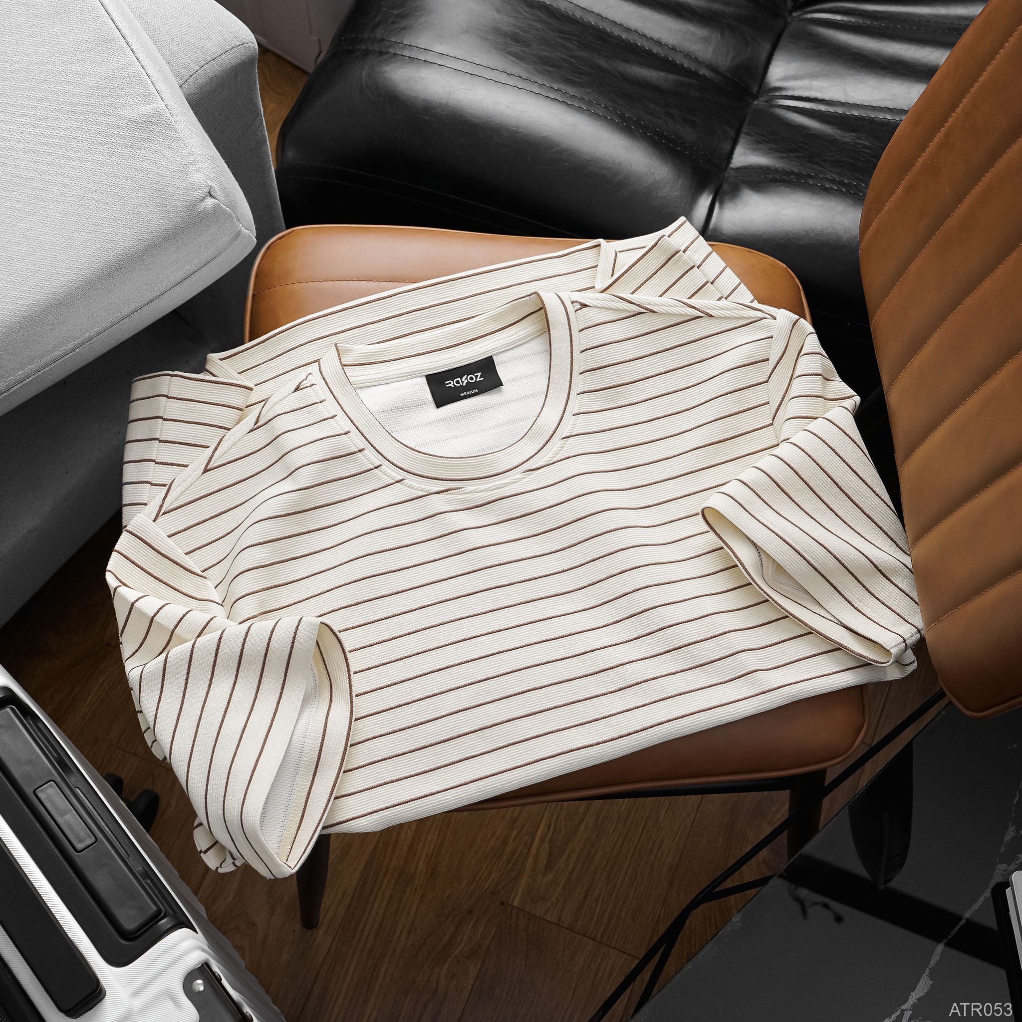  Áo thun RAFOZ Striped regular fit - 053 
