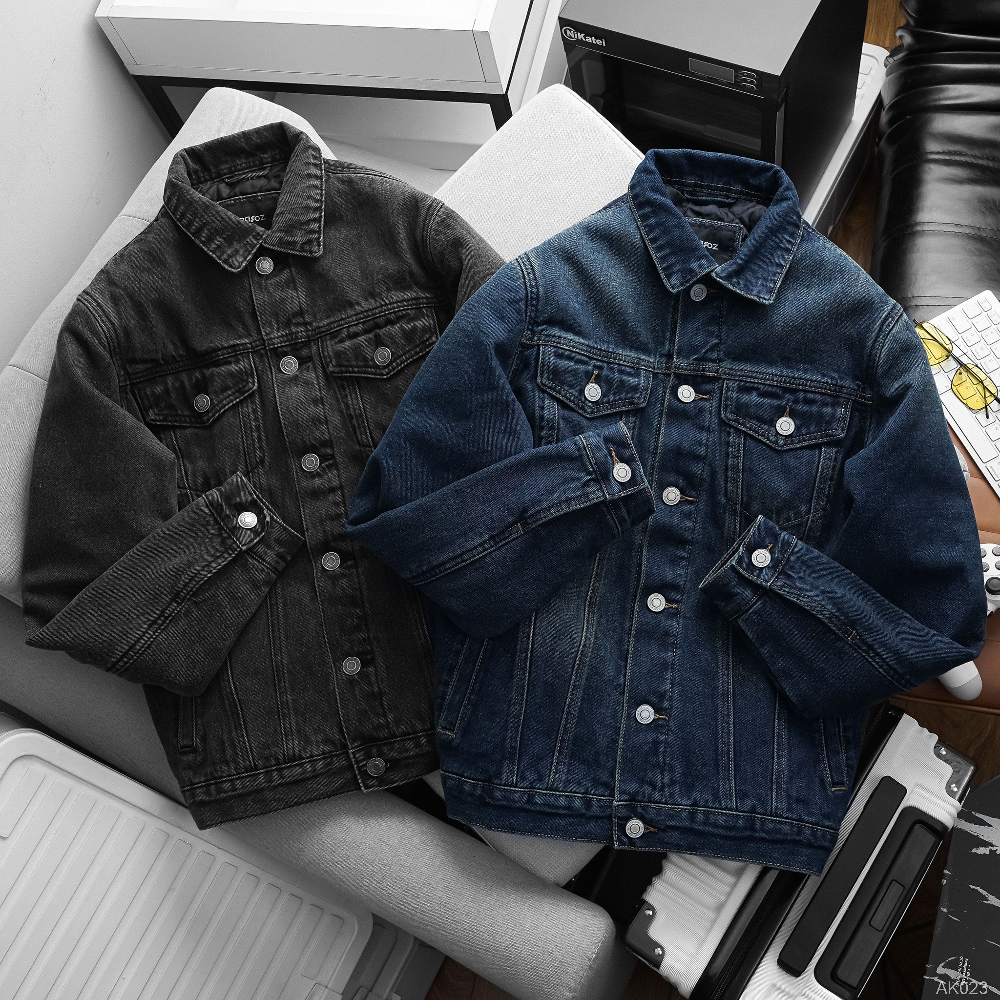  Áo khoác denim chần bông RAFOZ - 023 