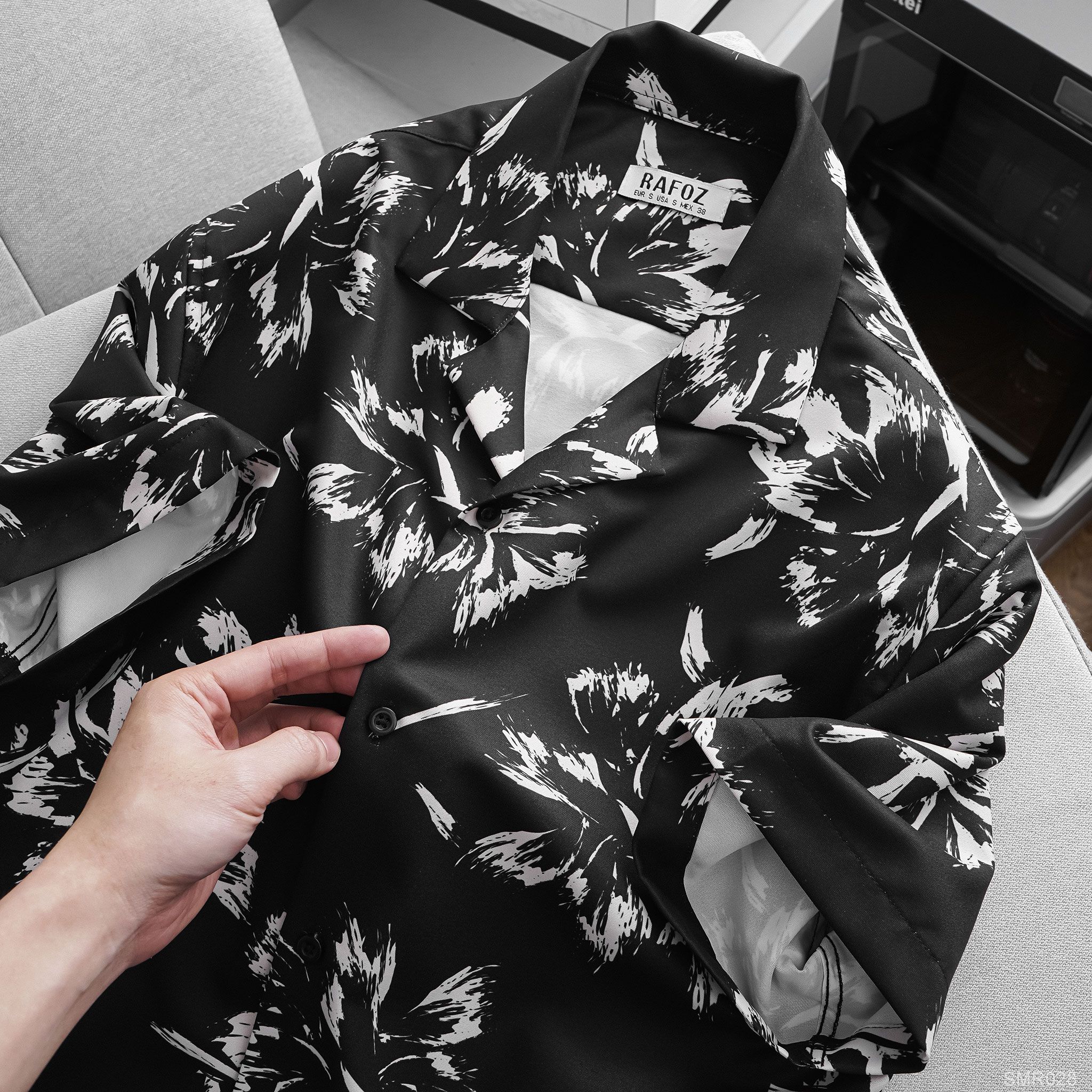  Áo SMNT cuban RAFOZ Floral pattern - 028 