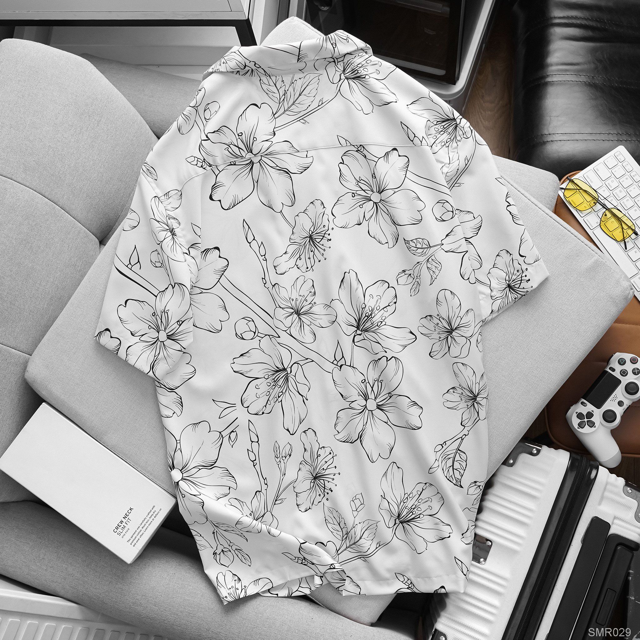  Áo sơ mi Cuban RAFOZ Plain Pattern - 029 