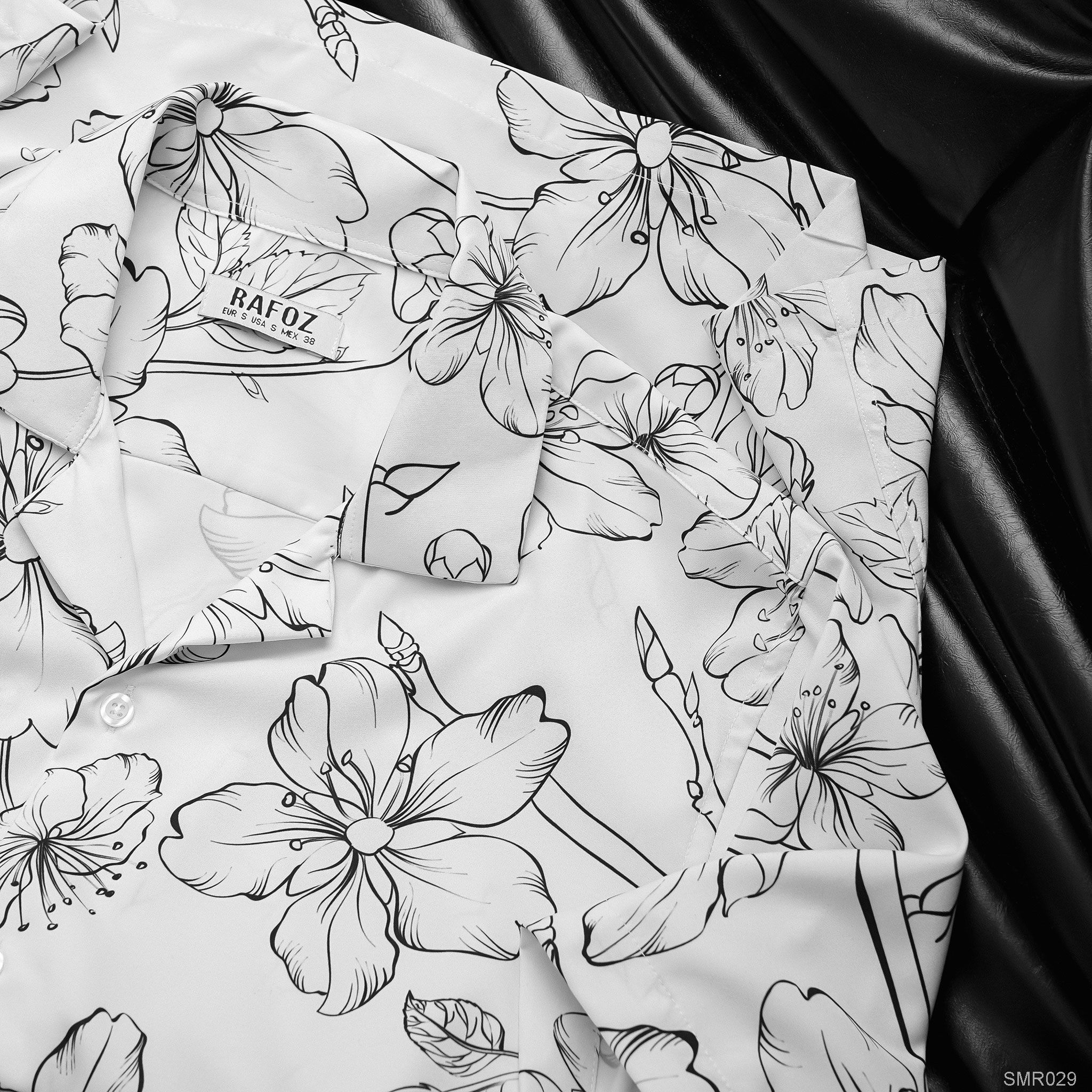  Áo sơ mi Cuban RAFOZ Plain Pattern - 029 