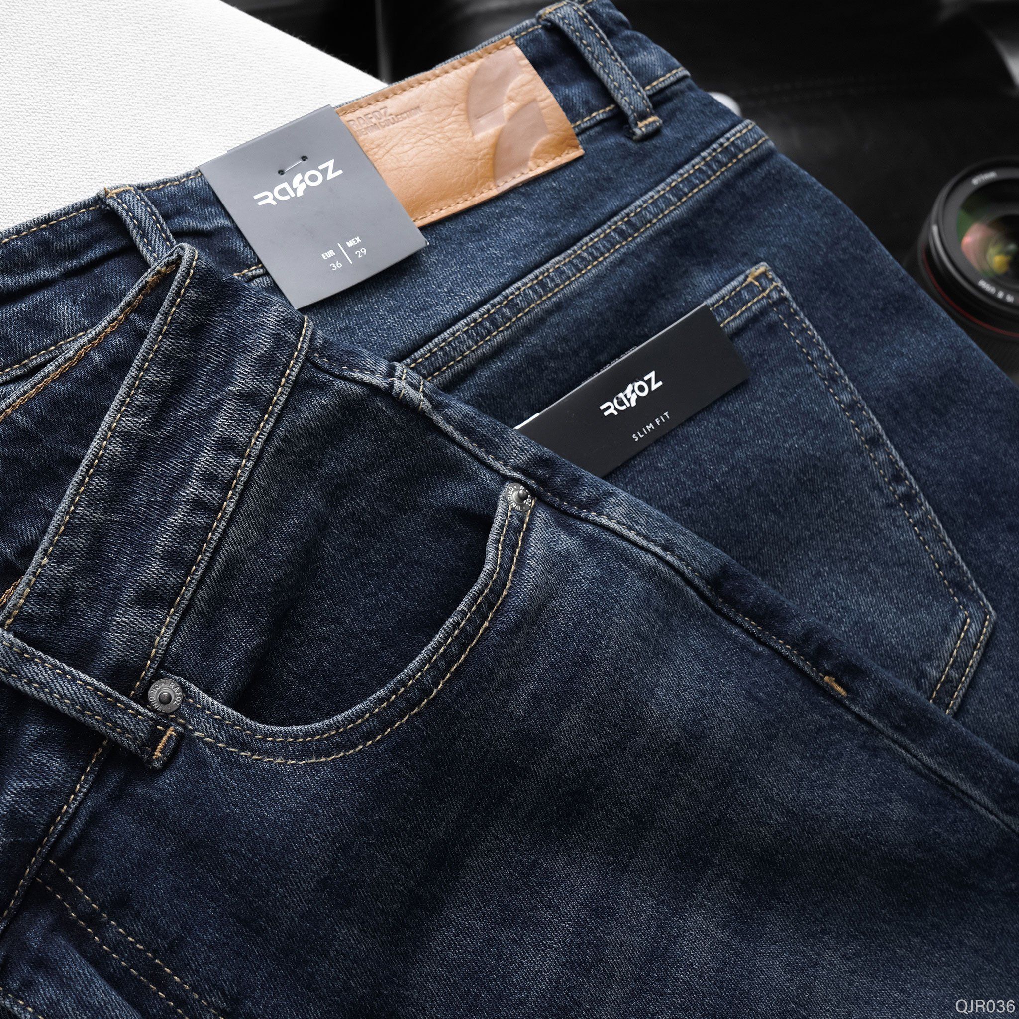  Quần jean slimfit RAFOZ dark blue - 036 