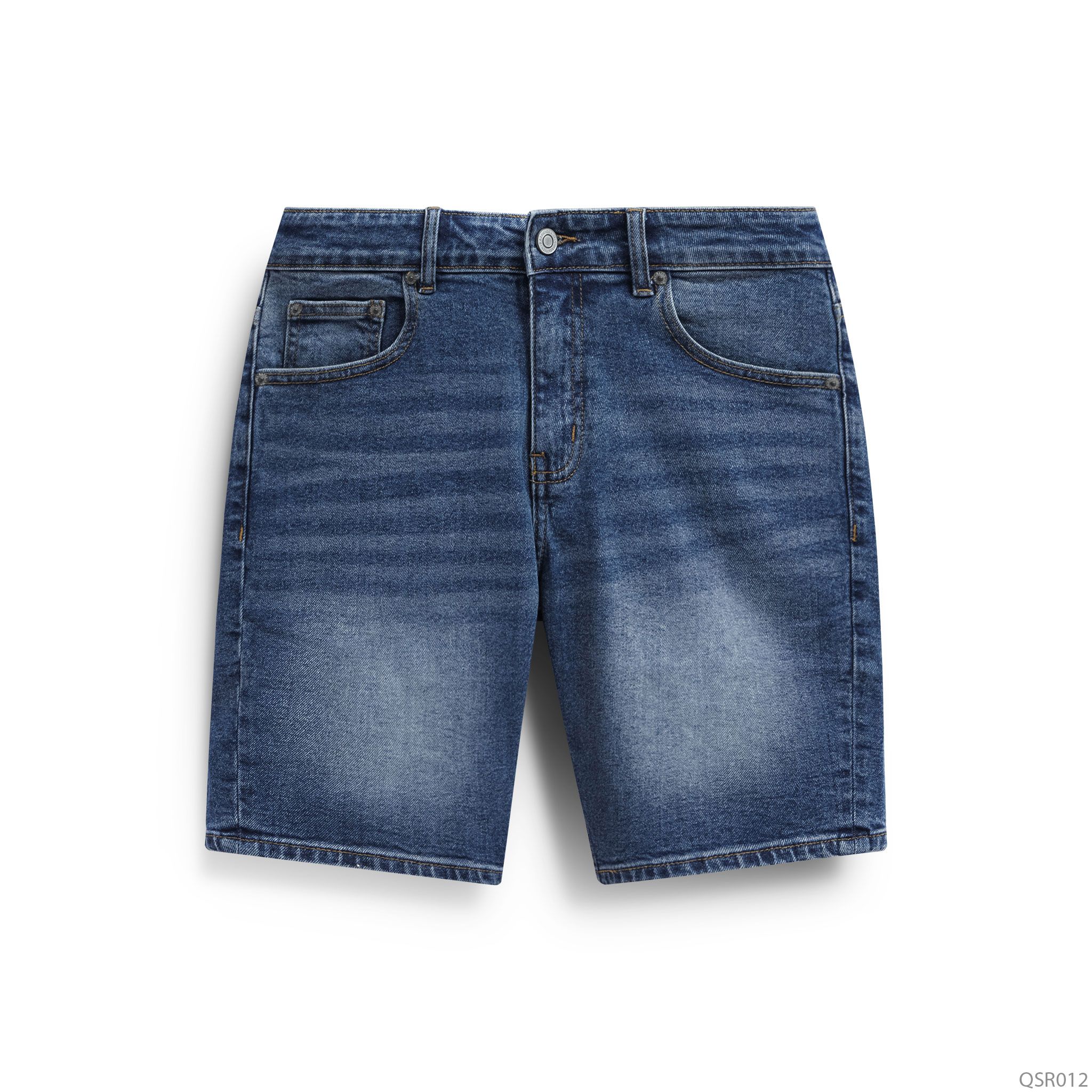  Quần short jean RAFOZ xanh wash basic - 012 