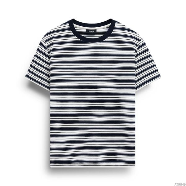  Áo thun RAFOZ textured striped - 049 