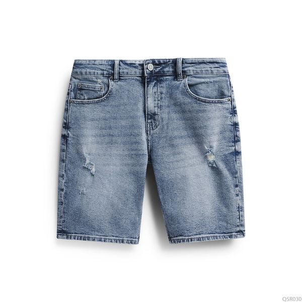  Quần short jean RAFOZ xanh sước - 030 
