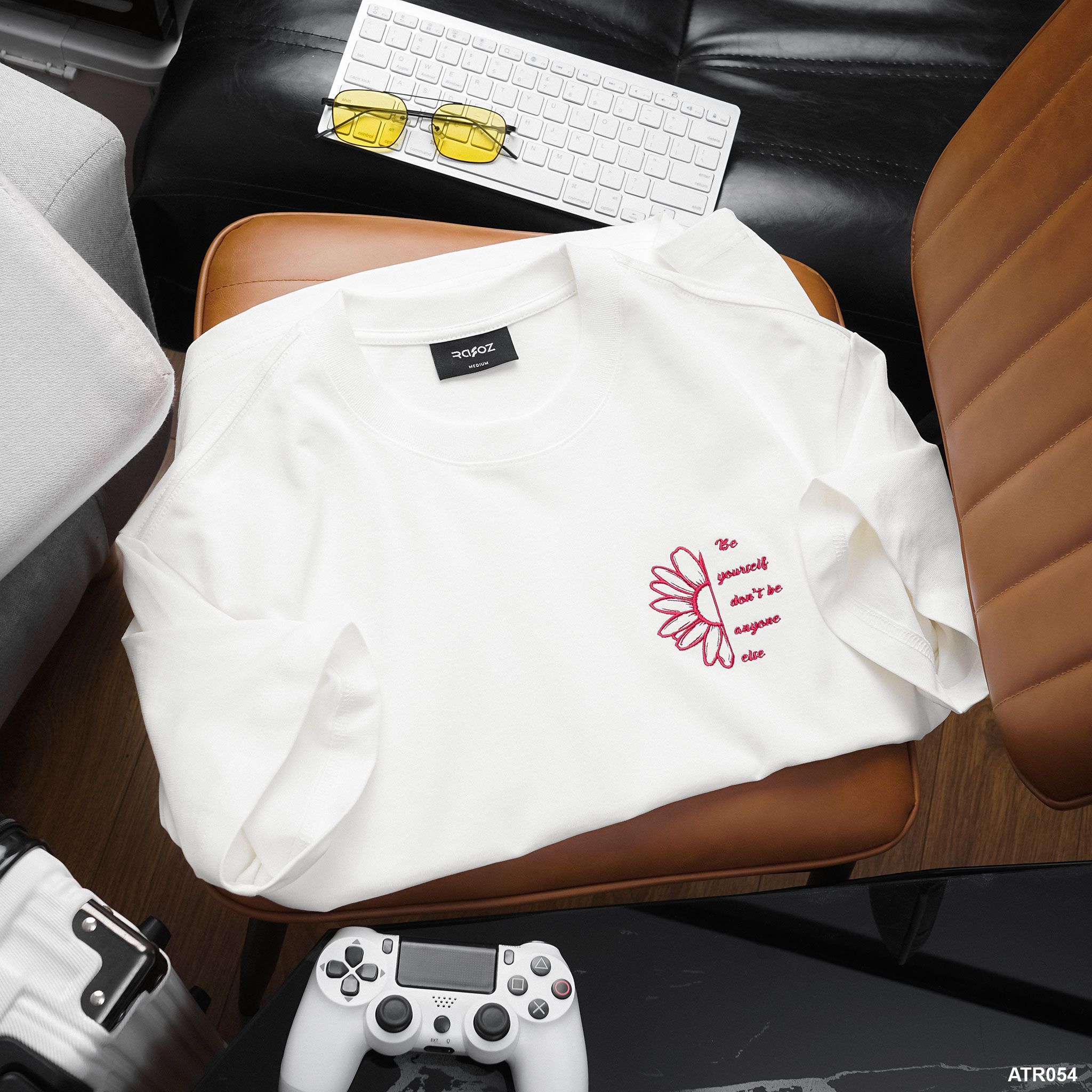  Áo thun RAFOZ flower quotes - 054 