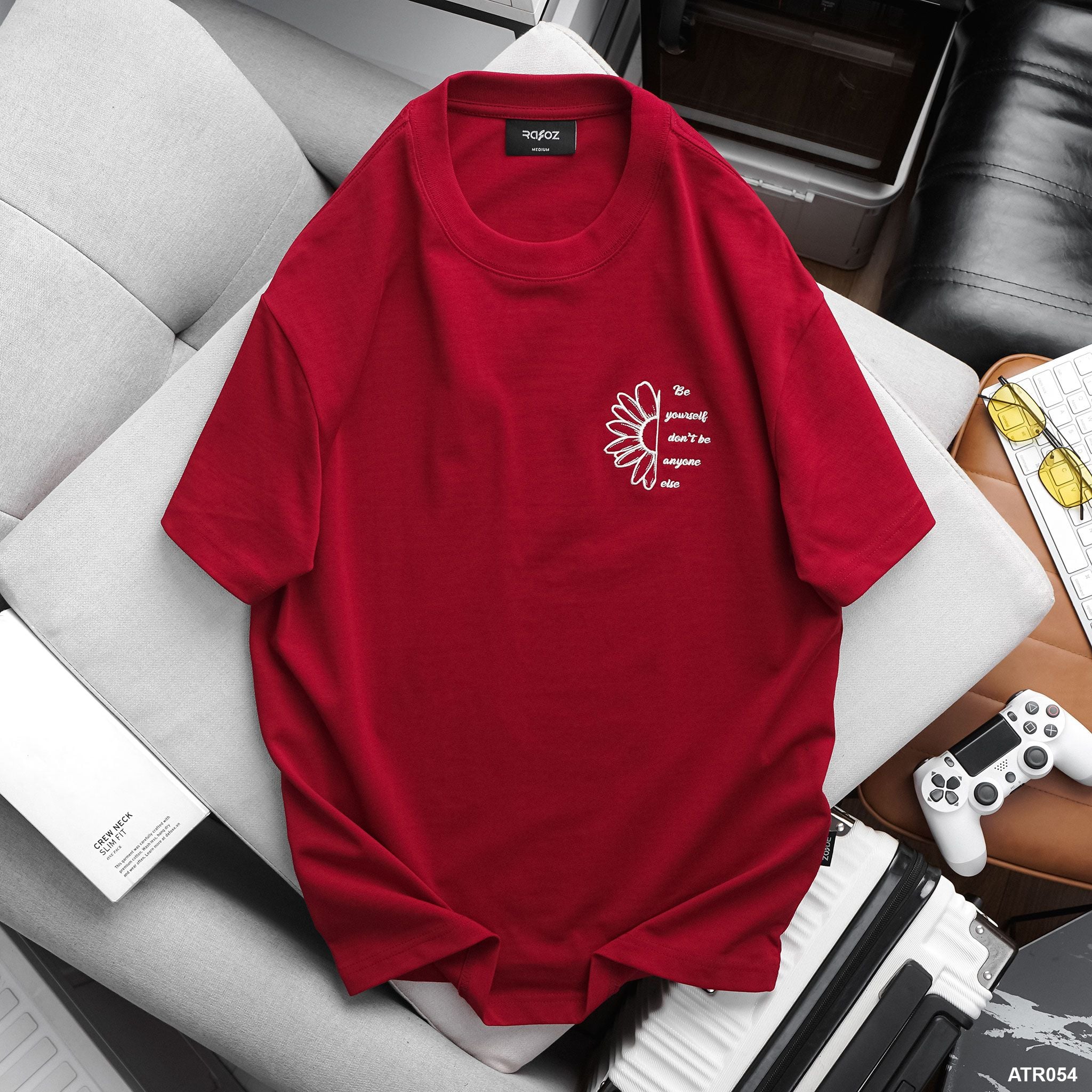  Áo thun RAFOZ flower quotes - 054 